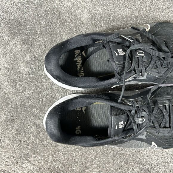Nike Quest 5 DD9291-001 Women’s Size 10 Black Athletic Running Shoes Used - Picture 11 of 13
